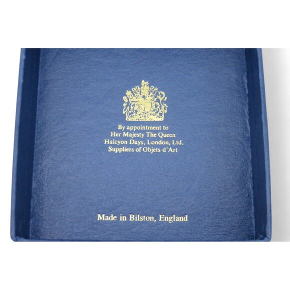 HALCYON DAYS Classic Pooh TIGGER Im The Only One Bilston Enamel England - Picture 9 of 10